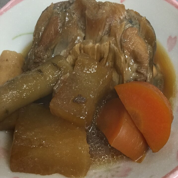 ぶりのアラ煮